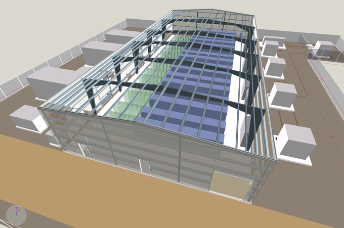 AES Dorman battery energy storage facility model